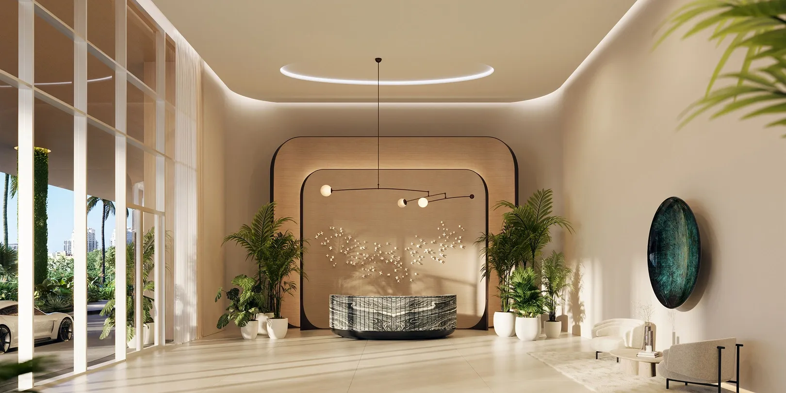 Viceroy Residences lobby