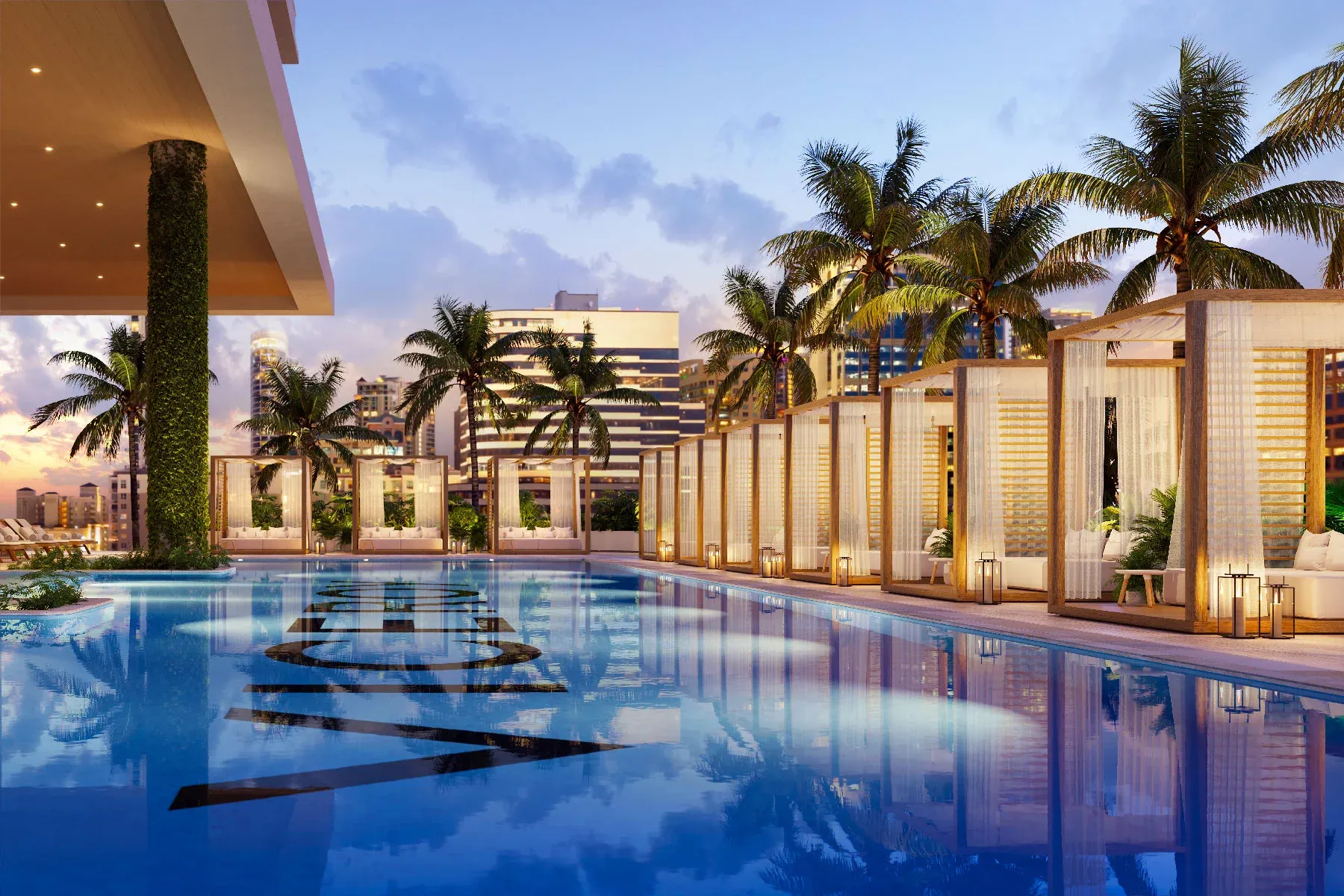 Viceroy Residences pool deck